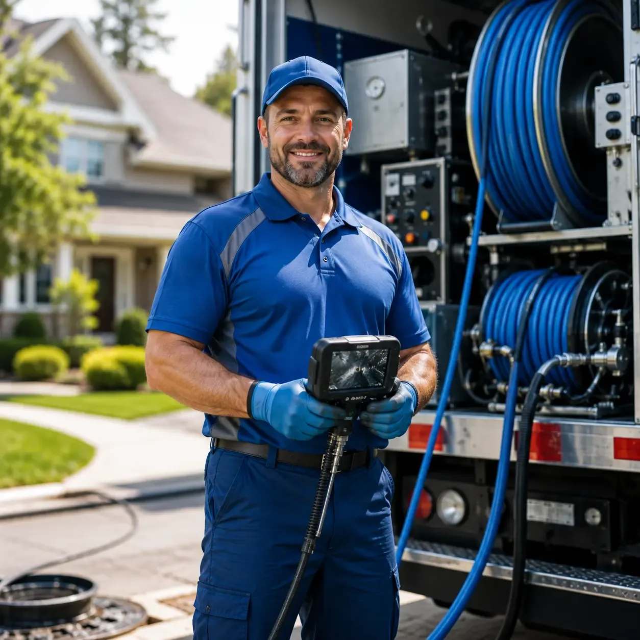 Local outdoor drain cleaning specialists in Bairdford, PA